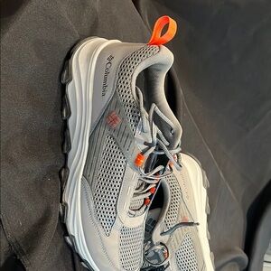 Columbia Gray and Orange Athletic Shoes